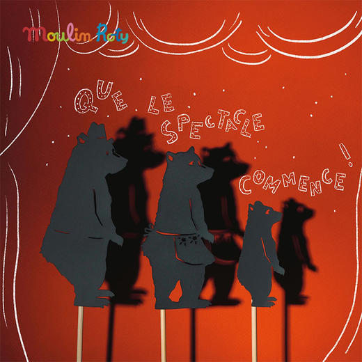 法国 Moulin Roty 皮影戏故事玩具礼盒 适玩年龄3+ 故事演绎 语言表达 商品图1