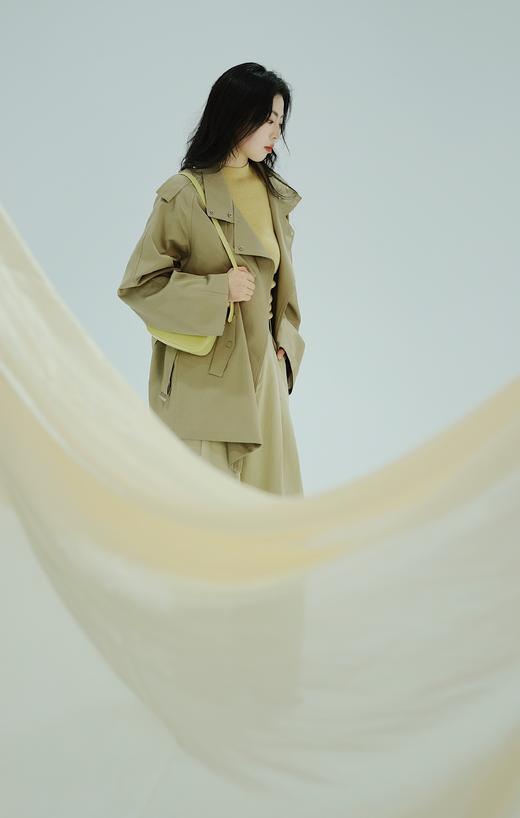 【门店同款】ENJOY春季韩系撞色短风衣 155619772 商品图2