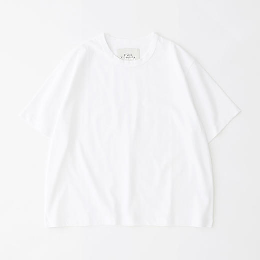 STUDIO NICHOLSON WOMENS SHORT SLEEVE T-SHIRT SN女廓形短袖T恤 商品图3