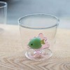 Ichendorf 玻璃水杯 珊瑚⻥350ml  意大利创意手工立体动物透明玻璃水杯 商品缩略图4