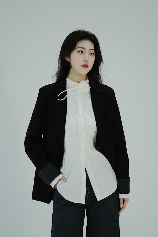 【门店同款】ENJOY春季袖口拼色西装 155619801 商品图8