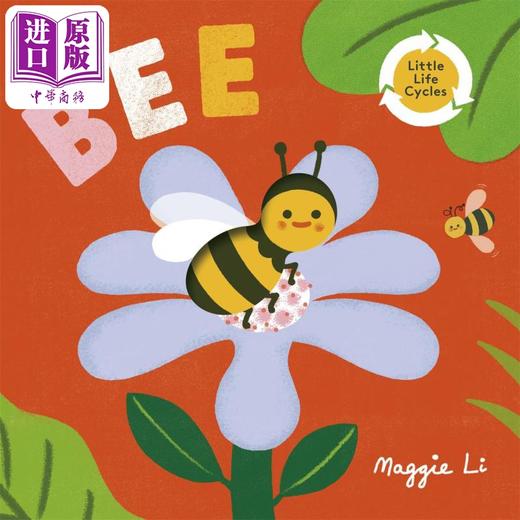 【中商原版】生命周期 蜜蜂 Little Life Cycles Bee 英文原版 儿童纸板科普绘本亲子读物 自然科学纸板书图画书 童书1-3岁 商品图0