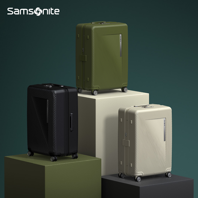 24SS新秀丽ZIPPRIX系列PC材质创新拉链框架箱QX2