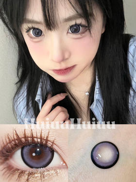 【大直径】ButterGU-藏匿星星/紫色狗狗眼-14.5mm【年抛0-1000度 含525/575】