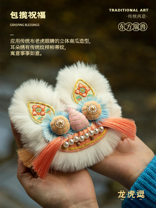 2024生龙活虎，一起【龙虎逗】吧，刺绣材料包非成品 商品图2
