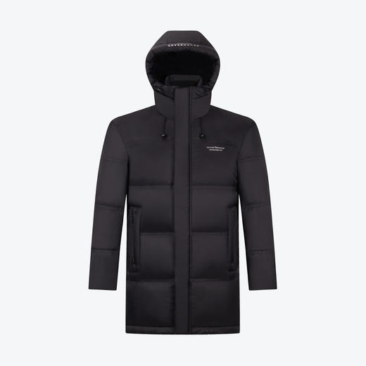 【白鸭绒】柒牌羽绒服2024冬季新款男士时尚休闲连帽加厚防风外套	127E70130 商品图4