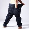 【Q】特大码300-400斤】【新款DYG】大依优型大码牛仔裤松紧腰长裤男舒适弹力休闲简约百搭加肥加大男装 商品缩略图3