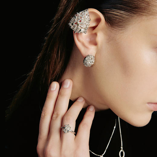 ATELIERSÓ 24SS KARAT 系列-鸽子蛋六爪戒指 商品图5