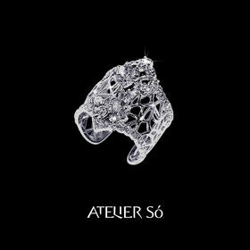 ATELIERSÓ 24SS KARAT 系列-蕾丝克拉双尖戒指