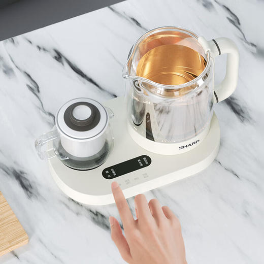 【积分兑换】喜马拉雅 年卡+夏普 多功能电热壶 KP-ST10L-W 商品图2