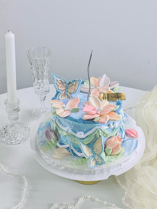 油画风·梦幻花园蛋糕3 商品图0