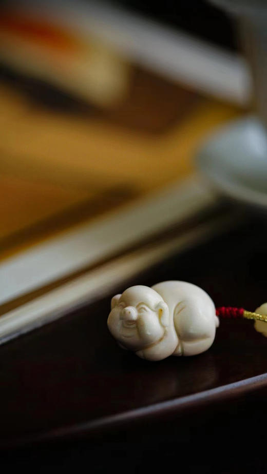 鹿角丨小福猪°钥匙扣挂件 商品图1