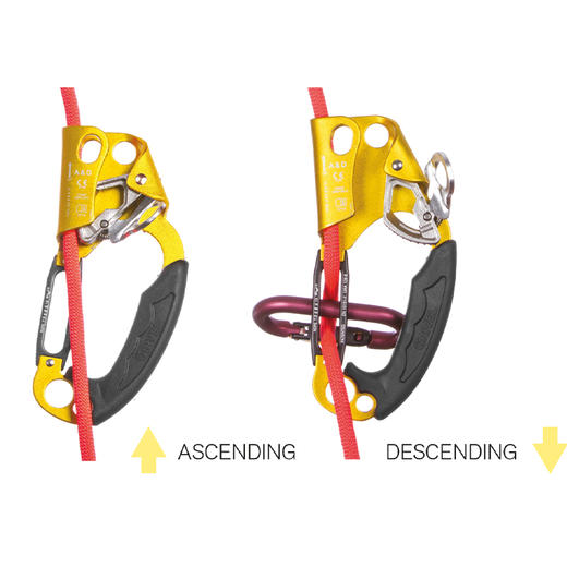 GRIVEL上升器 RTADL Accessory rock safety A＆D ASCENDER DESCENDER left 商品图1