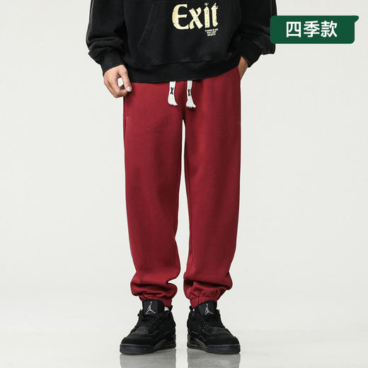 【新款DYG】大依优型大码男装束脚休闲裤运动裤宽松弹力加肥加大长裤胖子卫裤 商品图0