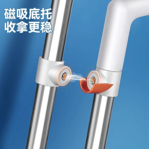 宝家洁Y26便捷磁吸加大套折叠扫把垃圾铲组合 商品图2