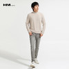HIM漢崇  保暖双面抓毛休闲T恤半高领修身亲肤保暖打底衫 2025冬季 商品缩略图1