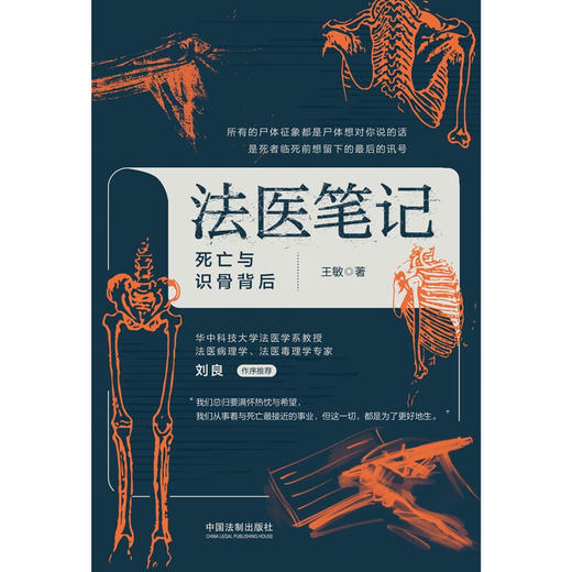 法医笔记 死亡与识骨背后 王敏 著 法律 商品图1