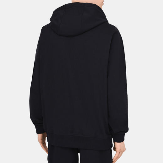 BURBERRY 巴宝莉 男士字母徽标印花弹力棉质连帽外套 深蓝色 8050167 B1488 商品图2