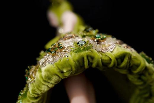 Owen Su《凡尔赛绿丝绒》高定然女孩 商品图6