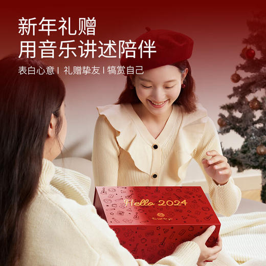 猫王收音机猫王音响 猫王小王子OTR便携式蓝牙音箱K歌麦克风复古小音响龙年礼盒【新年限定礼盒款】 商品图2