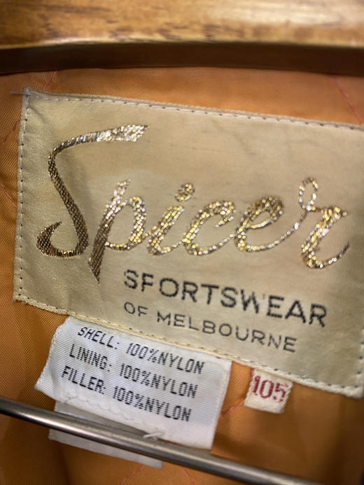 80年代 Vintage Spicer MA-1 空军飞行员外套 棉服 夹棉外套_CTJK(L) 商品图2