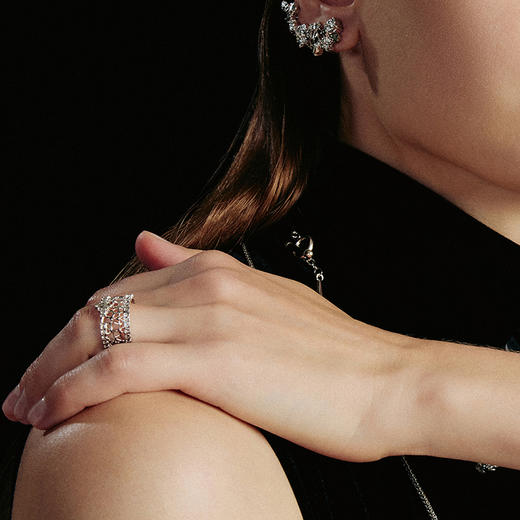 ATELIERSÓ 24SS KARAT 系列-蕾丝马眼克拉戒指 商品图3