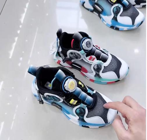 福得隆 L120 单网纽扣 34-39篮球鞋 商品图1