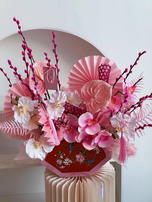 龙年仿真年宵花 堇色年华· 花盒 商品图1