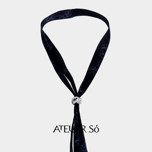 ATELIERSÓ 24SS KARAT 系列-丝巾项链 商品图4
