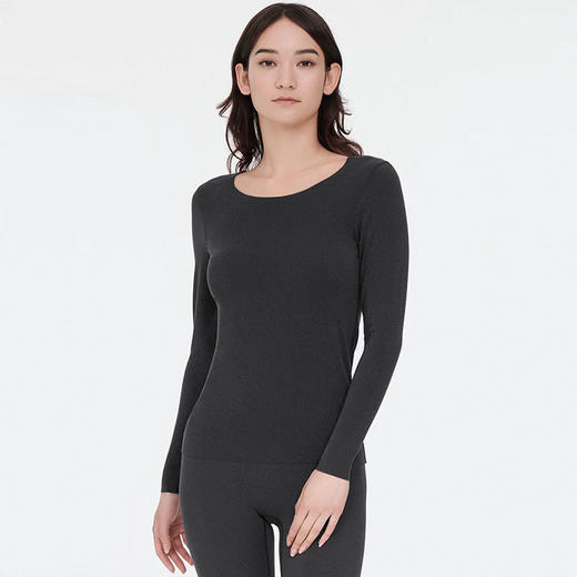 【断码特价】柜上699 曼妮fen无痕随心裁内穿柔暖套装 棉感加绒发热保暖打底内衣女士秋衣秋裤 商品图0