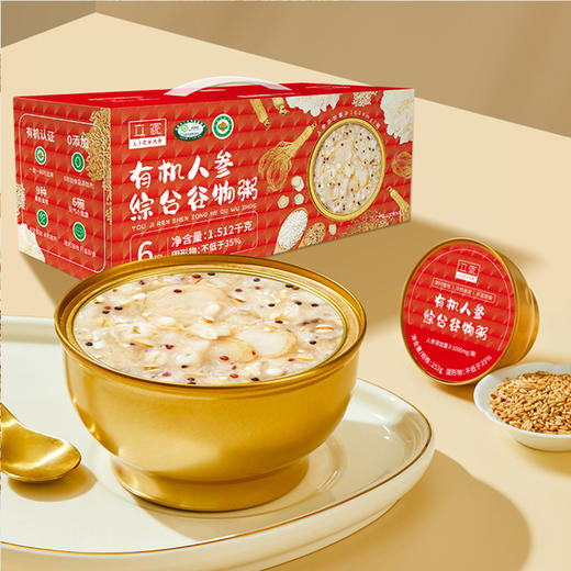 有机人参综合谷物粥（6碗/箱）/每碗有机人参添加≥1000mg 商品图1