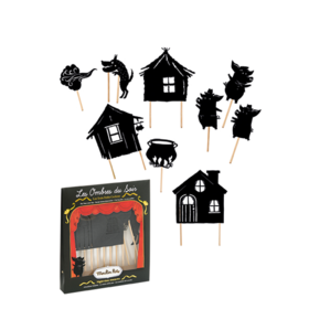 法国 Moulin Roty 皮影戏故事玩具礼盒 适玩年龄3+ 故事演绎 语言表达