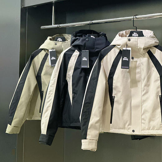 【品牌年底清仓】LONSDALE/龙狮戴尔 设计师款连帽派克鸭绒羽绒服短款（72小时发货）[福利品] 商品图1