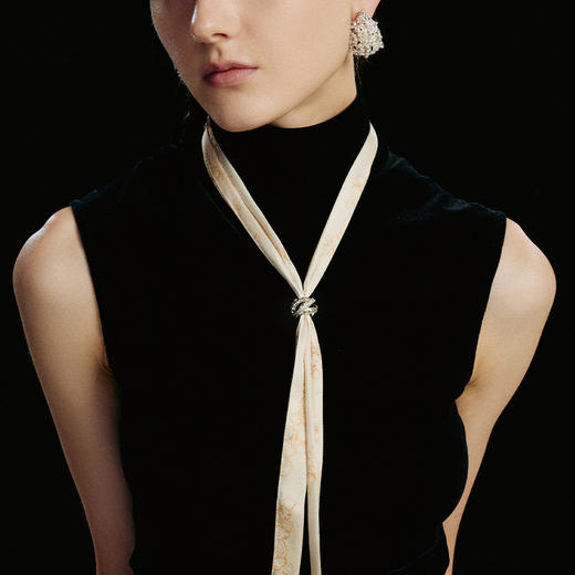 ATELIERSÓ 24SS KARAT 系列-丝巾项链 商品图10