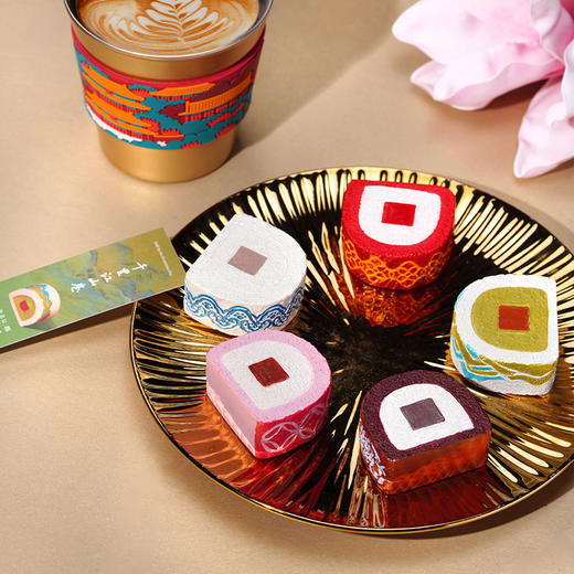 故宫角楼咖啡蛋糕卷冰箱贴 商品图2