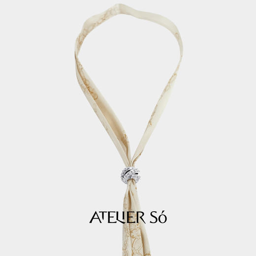 ATELIERSÓ 24SS KARAT 系列-丝巾项链 商品图8
