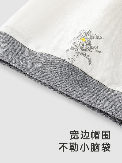 英氏熊猫氧感系列婴幼儿胎帽宝宝可爱圆帽2024春新款YLSJJ0Q003A 商品图2