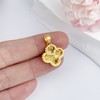 【限时7.5折】【定价黄金】足金999 (足金999字印)5G黄金镂空影底四叶草吊坠(5GDZ00261)（预售产品下单后不退款不退货不换货不补差价） 商品缩略图3