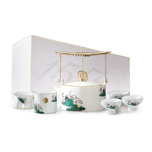 [形象店积分抽奖礼品]国窖1573·艺术家茶具礼盒 商品图0