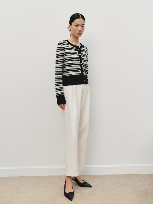 直腿神器 褶裥吸烟裤FB5131242 商品图11