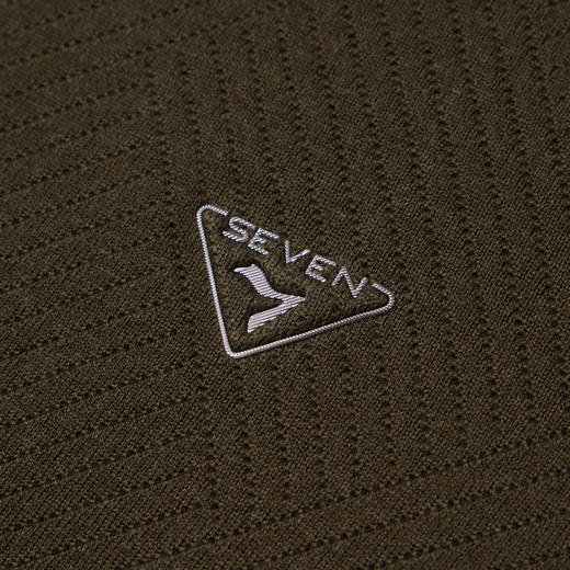 柒牌男装半高领毛衫男秋冬2024新款中青年时尚百搭休闲打底针织衫	127Y70140 商品图4