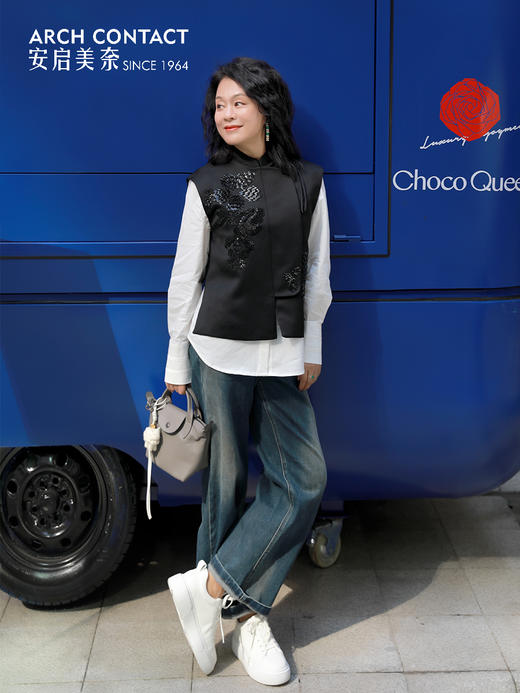 舒适百搭 | ARCH CONTACT安启美奈·秋季云朵舒适鞋垫休闲小白鞋 商品图4