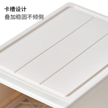 天马抽屉收纳盒储物盒 塑料可视透明收纳箱 labubu公仔展示盒 商品图1