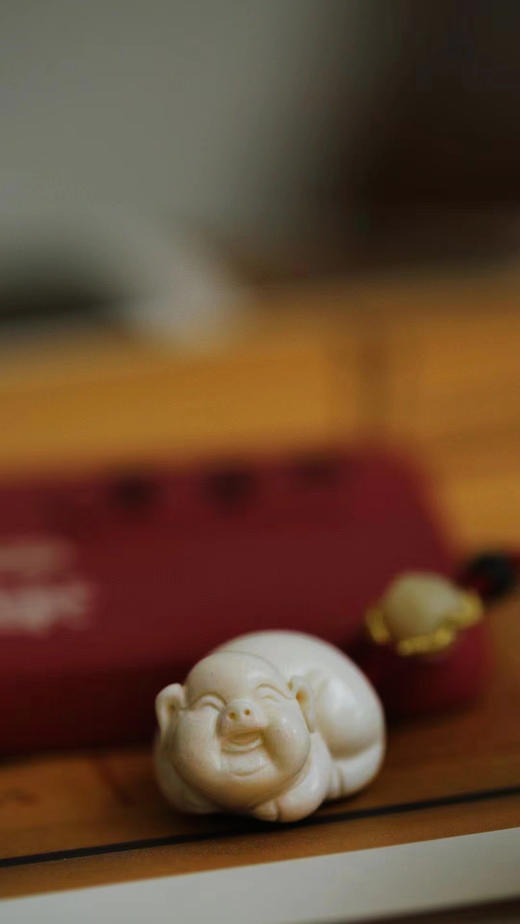 鹿角丨小福猪°钥匙扣挂件 商品图3