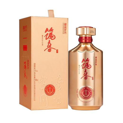 【清仓腾库位】筑春 嫡系 鎏金岁月 酱香型 53度 500ml 单瓶 商品图3