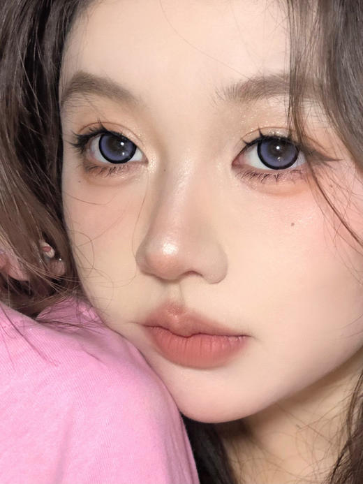 【大直径】ButterGU-藏匿星星/紫色狗狗眼-14.5mm【年抛0-1000度 含525/575】 商品图2