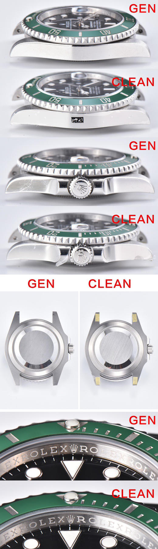 clean厂/C厂 劳力士126610submariner水鬼
1:搭载一比一超级3235一体机芯   无卡度机芯装饰 机芯及其稳定
2:整表904L精钢 /搭配ar厂钢带 商品图10