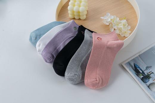 【远梦】女短袜(休闲刺绣系列)YM2330 商品图2