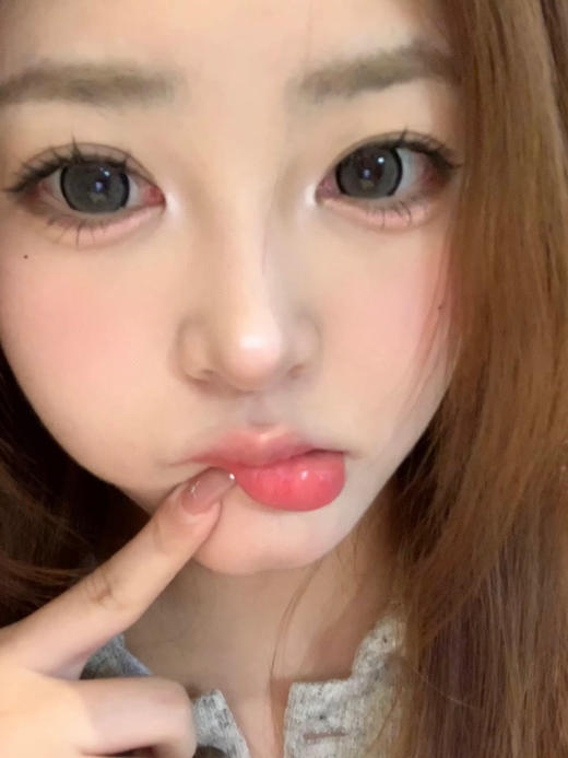 【大直径】ButterGU-误翻砚台/灰色狗狗眼-14.5mm【年抛0-1000度 含525/575】 商品图10