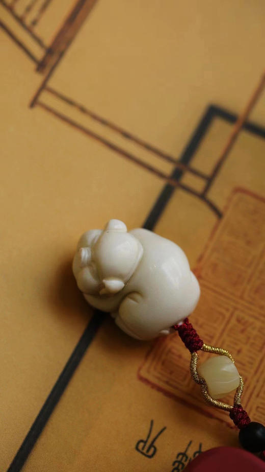 鹿角丨小福猪°钥匙扣挂件 商品图5